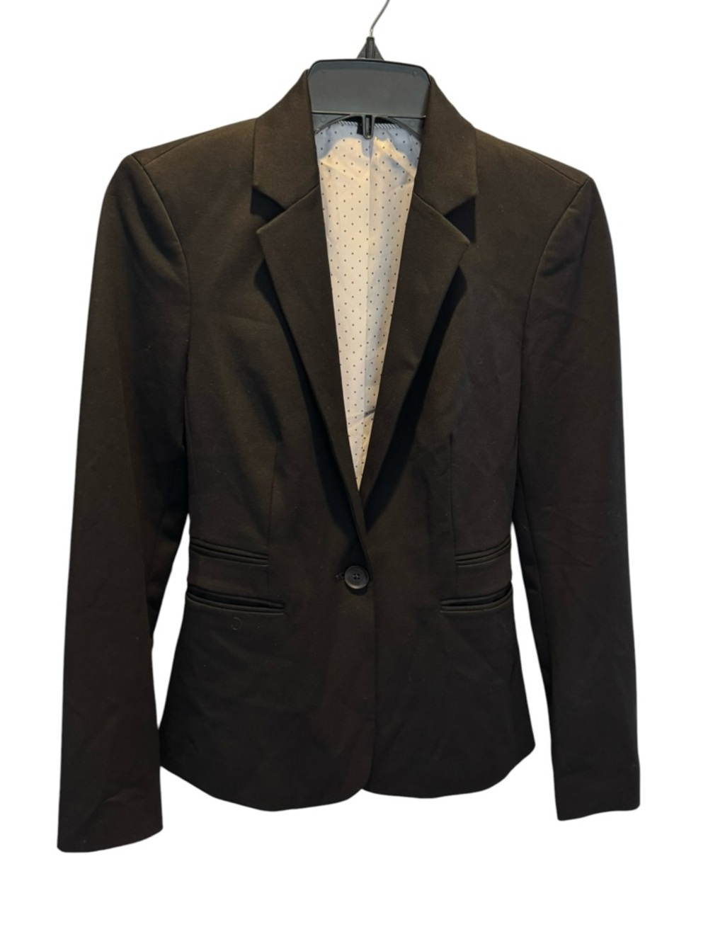 🌴 Express Black Women's Single-Button Tailored Blazer